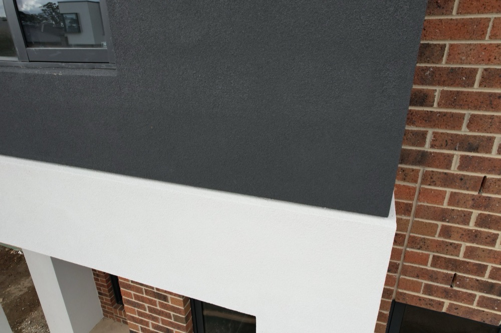 No flashing at a cladding transition, Pakenham East